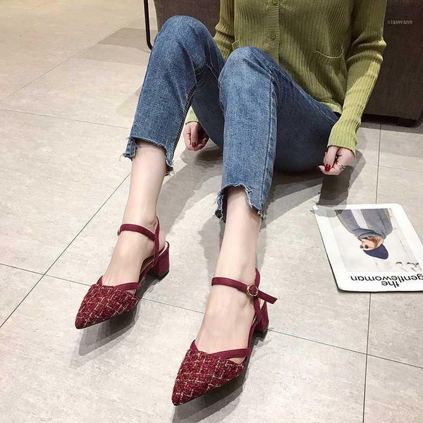 lattice cloth pointed toe high heel sandals women elegant square heel hollow pumps women shoes summer closed toe sandals 20201, Black
lattice cloth pointed toe high heel sandals women elegant square heel hollow pumps women shoes summer closed toe sandals 20201, Black