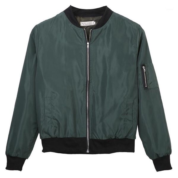 wholesale- army green black red bomber jacket women 2017 spring o-collar classic simple jacket veste femme manche longue korean cardigan1, Black;brown
wholesale- army green black red bomber jacket women 2017 spring o-collar classic simple jacket veste femme manche longue korean cardigan1, Black;brown