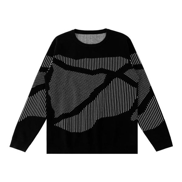 2021 sweter men o-neck cotton autumn spring patchwork long sleeve spacious de yq clothing knitted casual male pullover sale, White;black
2021 sweter men o-neck cotton autumn spring patchwork long sleeve spacious de yq clothing knitted casual male pullover sale, White;black