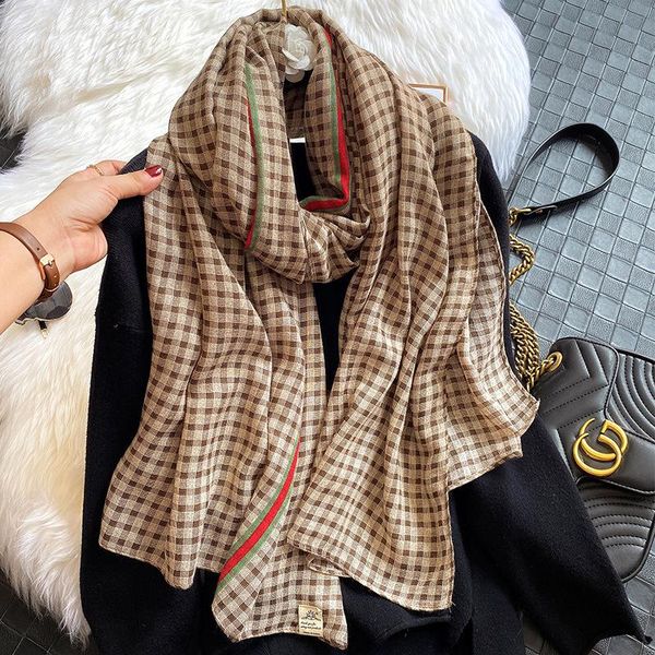 new design brand fashion scarf women print cotton spring and winter warm scarf hijab ladies farad turban plaid, Blue;gray
new design brand fashion scarf women print cotton spring and winter warm scarf hijab ladies farad turban plaid, Blue;gray