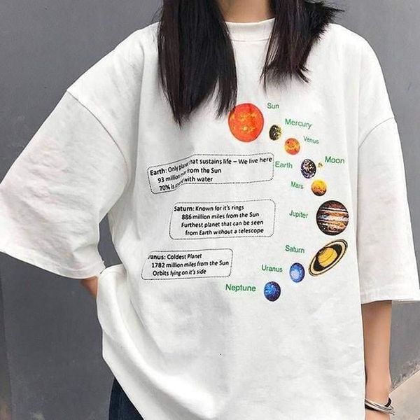 kuakuayu hjn solar system t-shirt geek t shirt korean fashion oversized tee hipsters grunge style shirt pluto tee shirts, White
kuakuayu hjn solar system t-shirt geek t shirt korean fashion oversized tee hipsters grunge style shirt pluto tee shirts, White