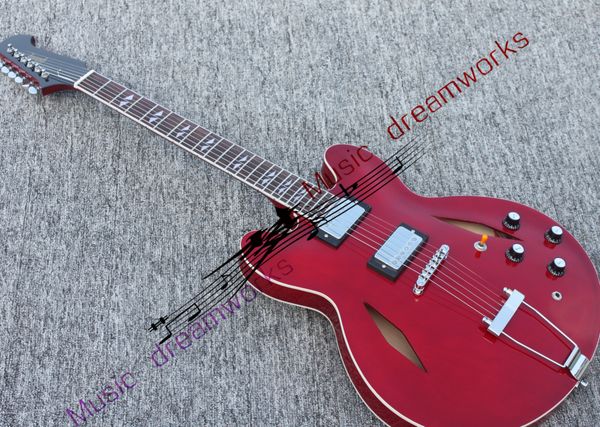 dave grohl 335 metallic pelham red semi hollow body jazz electric guitar guitarra double diamond holes, split diamond inlay
dave grohl 335 metallic pelham red semi hollow body jazz electric guitar guitarra double diamond holes, split diamond inlay