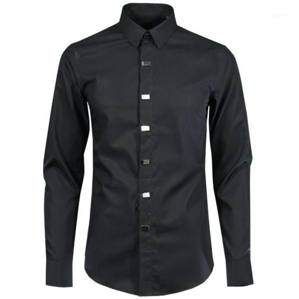 casual 100% cotton men shirt mens fit solid color black dress square rivets luxury sleeve shirt long slim 2020 with 4xl1 igvhm
casual 100% cotton men shirt mens fit solid color black dress square rivets luxury sleeve shirt long slim 2020 with 4xl1 igvhm