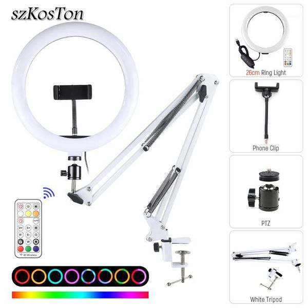 rgb colorful led ring light with desklong arm phone holder stand usb ringlight with remote control for tiktok youtube live1
rgb colorful led ring light with desklong arm phone holder stand usb ringlight with remote control for tiktok youtube live1