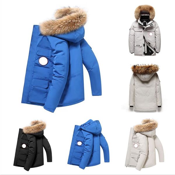 2021 canadian winter warm real wolf fur collar goose down coat woman parkas puffer jackets luxury designer men's women's trend goo, Black
2021 canadian winter warm real wolf fur collar goose down coat woman parkas puffer jackets luxury designer men's women's trend goo, Black