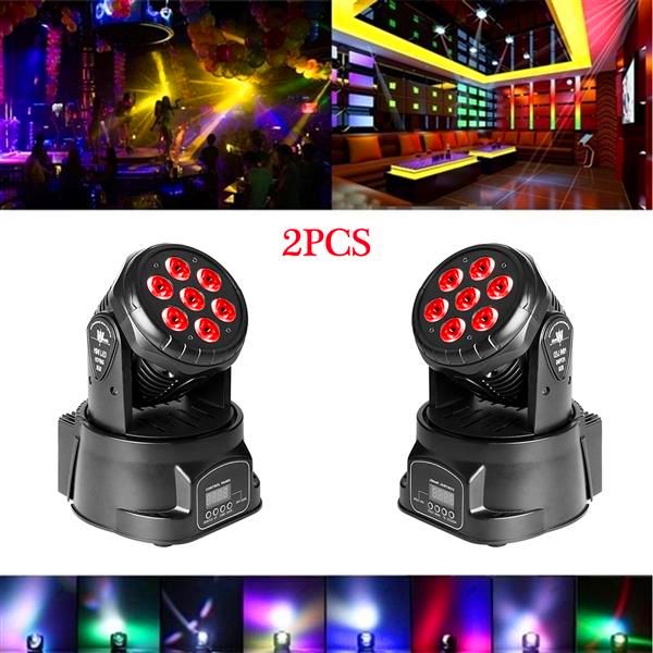 80w 7-rgbw led auto / voice control dmx512 mini moving head stage lamps (ac 110-240v) black *2 party stage lighting
80w 7-rgbw led auto / voice control dmx512 mini moving head stage lamps (ac 110-240v) black *2 party stage lighting
