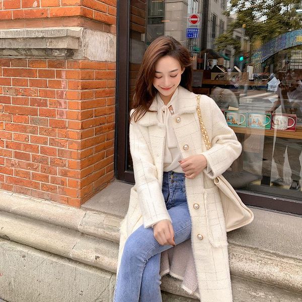 mink coat women winter thickened 2020 new autumn and winter loose korean version over the knee long coat, Black
mink coat women winter thickened 2020 new autumn and winter loose korean version over the knee long coat, Black