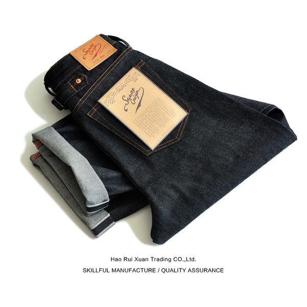 sauce origin 917-pi men jeans baggy jeans selvedge denim sanforized denim jeans american cotton loose vintage wide leg q0105, Black;white
sauce origin 917-pi men jeans baggy jeans selvedge denim sanforized denim jeans american cotton loose vintage wide leg q0105, Black;white