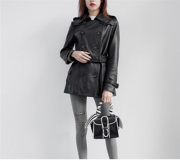 women's leather & faux ,women genuine slim jacket.plus size female sheepskin coat suede,fashion style jackets.sales, Black
women's leather & faux ,women genuine slim jacket.plus size female sheepskin coat suede,fashion style jackets.sales, Black