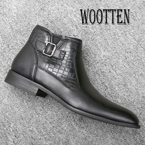 wootten brand winter boots for men size 40-46 men boots winter boots men leather ankle #kd5283c1, Black
wootten brand winter boots for men size 40-46 men boots winter boots men leather ankle #kd5283c1, Black