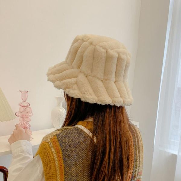 wide brim hats women's plush autumn and winter warm all-match flat-fisherman hat accessories, Blue;gray
wide brim hats women's plush autumn and winter warm all-match flat-fisherman hat accessories, Blue;gray