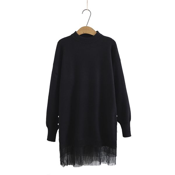 female length plus autumn long sleeve winter crochet dress casual sweater shreds rqh5, Black;gray
female length plus autumn long sleeve winter crochet dress casual sweater shreds rqh5, Black;gray