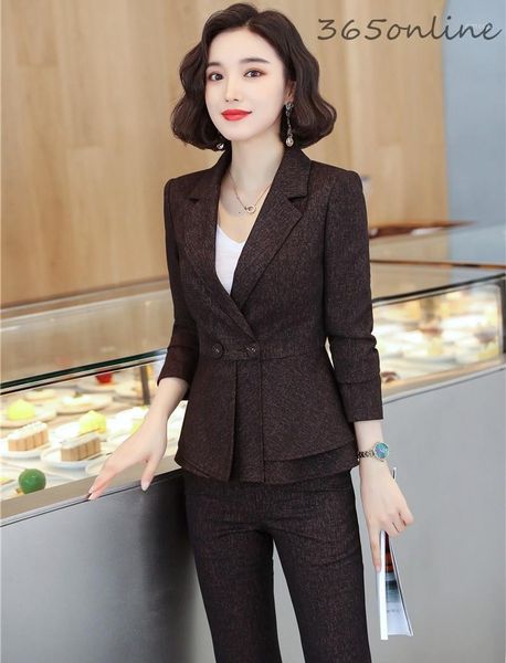 ladies office work wear pantsuits formal uniform designs women business blazers spring autumn professional career outfits1, White;black
ladies office work wear pantsuits formal uniform designs women business blazers spring autumn professional career outfits1, White;black