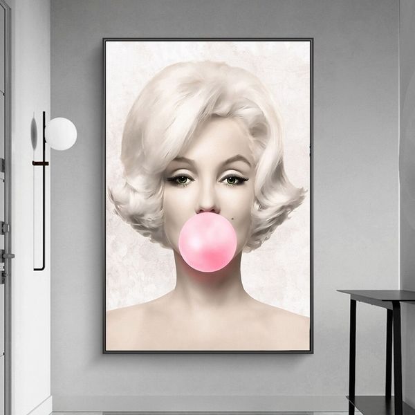 girls with pink bubble gum fashion portrait canvas oil painting wall art posters and prints wall pictures for bedroom home decoration
girls with pink bubble gum fashion portrait canvas oil painting wall art posters and prints wall pictures for bedroom home decoration