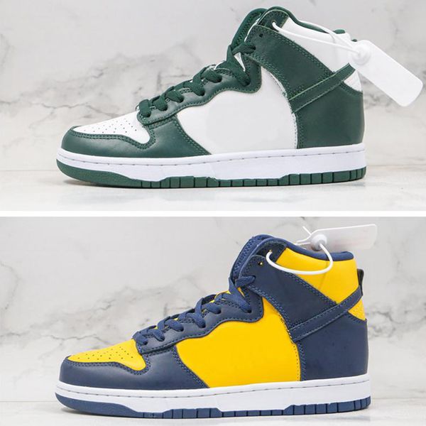 sb dunk high michigan varsity maize midnight navy running shoes pro green invert celtics skateboarding men women trainers sports sneakers
sb dunk high michigan varsity maize midnight navy running shoes pro green invert celtics skateboarding men women trainers sports sneakers
