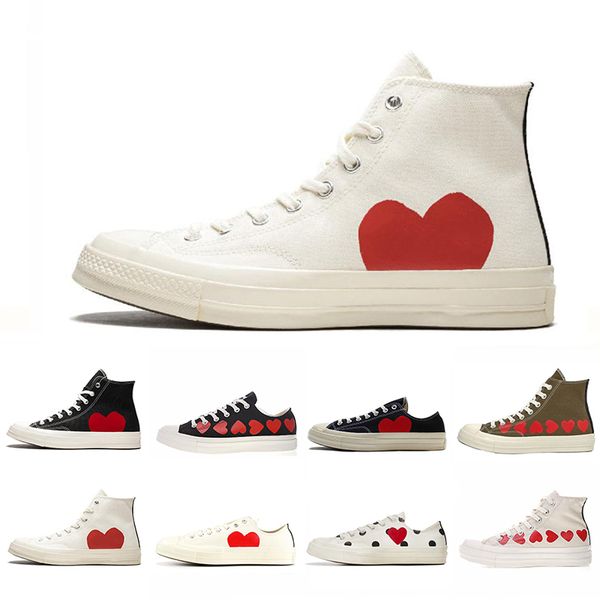 new 1970s canvas skate shoes classic 1970 canvas shoes jointly name play big eyes heart skateboard casual sneakers running shoes, White;red
new 1970s canvas skate shoes classic 1970 canvas shoes jointly name play big eyes heart skateboard casual sneakers running shoes, White;red
