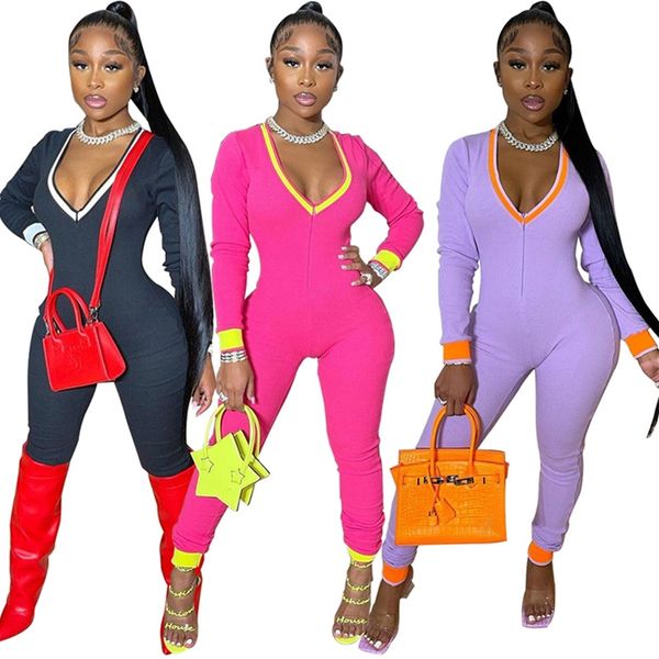 women bodysuit jumpsuit rompers deep v neck long sleeve legging jumpsuits romper sports yoga fitness one piece pants onesies e122204, Black;white
women bodysuit jumpsuit rompers deep v neck long sleeve legging jumpsuits romper sports yoga fitness one piece pants onesies e122204, Black;white