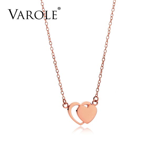 varole 16in necklaces & pendants heart shape gold color stainless steel chain for women gift collier
varole 16in necklaces & pendants heart shape gold color stainless steel chain for women gift collier