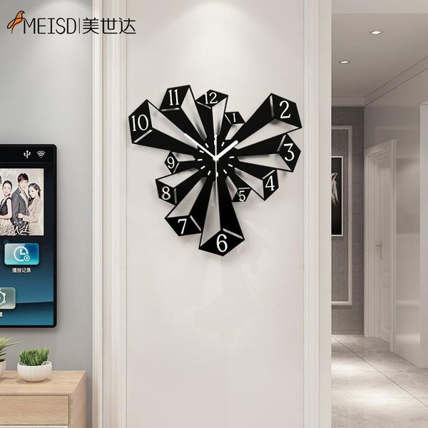 wall clocks large prism antique modern creative hanging black watch 3d decoration for living room home ent
wall clocks large prism antique modern creative hanging black watch 3d decoration for living room home ent