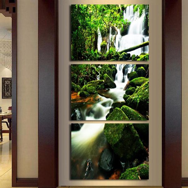 hd prints pictures living room home decor posters 3 pieces virgin forest waterfall landscape canvas paintings wall art framework
hd prints pictures living room home decor posters 3 pieces virgin forest waterfall landscape canvas paintings wall art framework