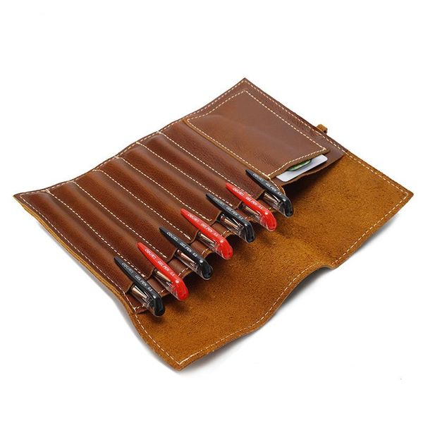 wallets vintage handmade tool bags for women and men genuine cowhide leather pen stationery purse female organizer high capacity, Red;black
wallets vintage handmade tool bags for women and men genuine cowhide leather pen stationery purse female organizer high capacity, Red;black