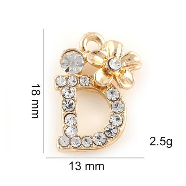 20 шт. / лот золотой цвет серебряный кристалл алфавит d с цветочными подвески подвеска для ювелирных изделий ручной работы 18 * 1m jllqzy, Silver
20 шт. / лот золотой цвет серебряный кристалл алфавит d с цветочными подвески подвеска для ювелирных изделий ручной работы 18 * 1m jllqzy, Silver