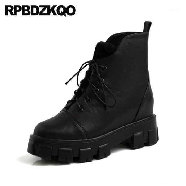 boots shoes flatform black chunky women ankle medium heel european lace up plush muffin round toe harajuku big size platform 101
boots shoes flatform black chunky women ankle medium heel european lace up plush muffin round toe harajuku big size platform 101