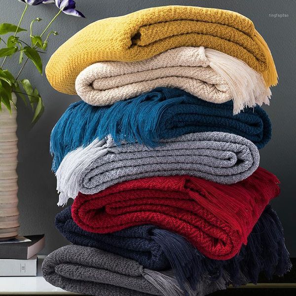 blankets nordic sofa blanket office nap shawl hand-woven leisure air conditioning for beds knitted1
blankets nordic sofa blanket office nap shawl hand-woven leisure air conditioning for beds knitted1