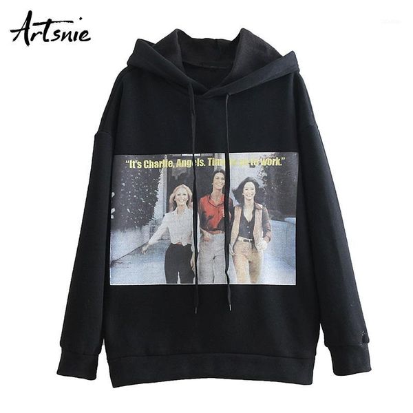 artsnie character print streetwear knitted sweatshirt women spring 2020 oversized hoodies drop sleeve casual sweatshirts female1, Black
artsnie character print streetwear knitted sweatshirt women spring 2020 oversized hoodies drop sleeve casual sweatshirts female1, Black