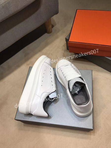the man sneakers leather shoes leather shoes increase men and women size gp190217, Black
