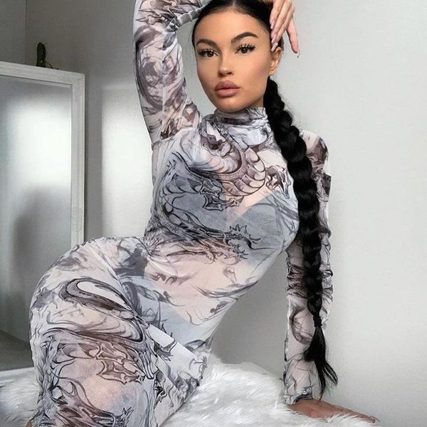 autumn winter women round neck mini dresses long sleeve printing dark dragon see through mesh party slim dress, Black;gray
autumn winter women round neck mini dresses long sleeve printing dark dragon see through mesh party slim dress, Black;gray