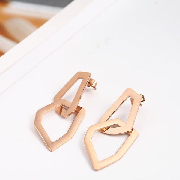 rose gold drop earrings for women fine jewelry accessories stainless steel fashion jewelry charm earrings wholesale lots bulk, Silver
rose gold drop earrings for women fine jewelry accessories stainless steel fashion jewelry charm earrings wholesale lots bulk, Silver