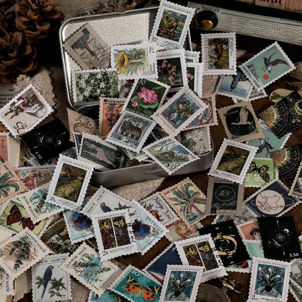 46 pcs/lot vintage stamps stickers paintings of plants and natural tourism oil paintings diy decorative collage scrapbooking
46 pcs/lot vintage stamps stickers paintings of plants and natural tourism oil paintings diy decorative collage scrapbooking