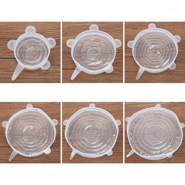 food savers & storage containers 6x silicone covers, 6-pack of various sizes stretch lids for bowl, can, jar and so on1
food savers & storage containers 6x silicone covers, 6-pack of various sizes stretch lids for bowl, can, jar and so on1