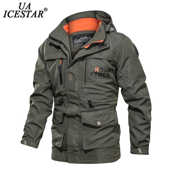 uaicestar men winter jacket parkas coat windproof outdoor military fashion thicken warm jackets casual large size 5xl men's coat 201218, Black;brown
uaicestar men winter jacket parkas coat windproof outdoor military fashion thicken warm jackets casual large size 5xl men's coat 201218, Black;brown