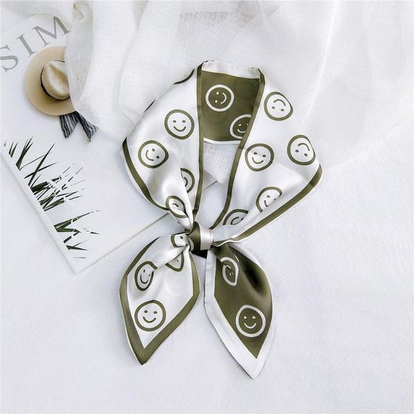 design letter small print womens silk scarf female tie women headband handle bag ribbon long scarves & wraps1, Blue;gray
design letter small print womens silk scarf female tie women headband handle bag ribbon long scarves & wraps1, Blue;gray