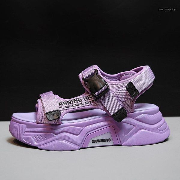 woman chunky sandals platform summer designers fashion brand female 5cm casual shoes women 2020 sport beach flat sandal purple1, Black
woman chunky sandals platform summer designers fashion brand female 5cm casual shoes women 2020 sport beach flat sandal purple1, Black