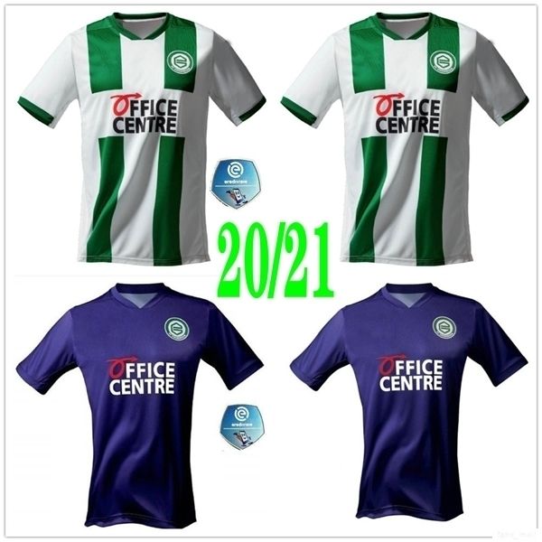 2020 new fc groningen soccer jerseys #10 robben groningen zeefuik daishawn redan custom 20 21 home away kids football shirt, Black;yellow