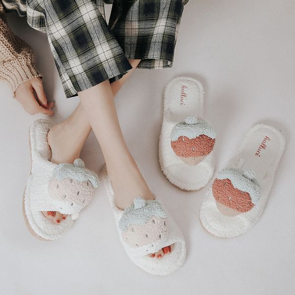 house sweet strawberry women slippers cartoon fruit home bedroom ladies flats shoes women velvet slides, Black
house sweet strawberry women slippers cartoon fruit home bedroom ladies flats shoes women velvet slides, Black