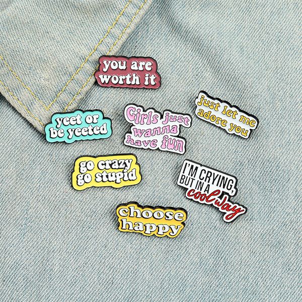 funny creative character enamel pins colors fashion various types brooches for lapel pins clothes shirt bags, Gray
funny creative character enamel pins colors fashion various types brooches for lapel pins clothes shirt bags, Gray