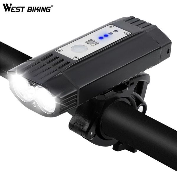 west biking 4000mah bicycle light t6 usb mtb road bike headlight bike accessories 5 mode led cycling front light lamp
west biking 4000mah bicycle light t6 usb mtb road bike headlight bike accessories 5 mode led cycling front light lamp