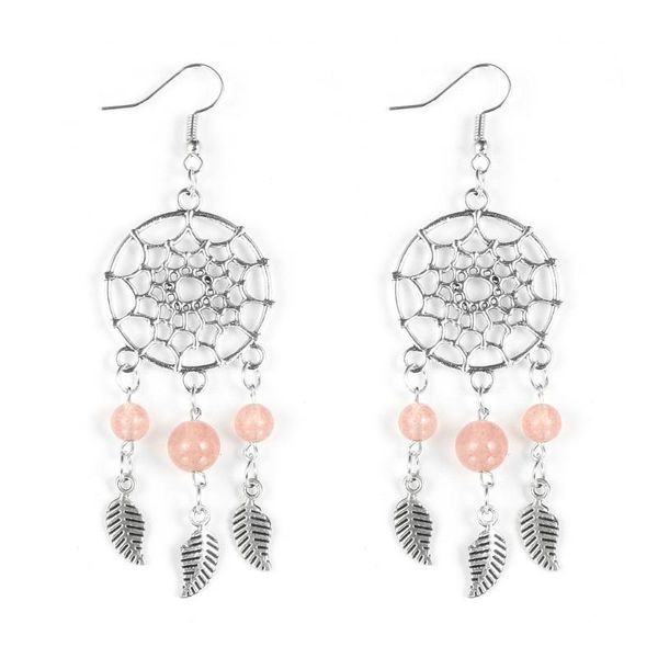ethnic boho tassel feather long dream catcher drop earring for women girls natural crystal tiger eye stone earring jewelry, Silver
ethnic boho tassel feather long dream catcher drop earring for women girls natural crystal tiger eye stone earring jewelry, Silver