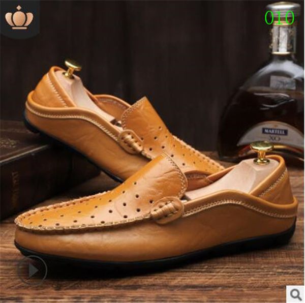 hand-made genuine leather men's casual shoes, fashionable soft comfortable bean sole men's leisure shoes size 38-47 mcs 023, Black
hand-made genuine leather men's casual shoes, fashionable soft comfortable bean sole men's leisure shoes size 38-47 mcs 023, Black