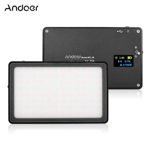 andoer mfl-05 mini led light led camera lamp 3500k-5700k dimmable 96leds built-in battery for dslr camera1
andoer mfl-05 mini led light led camera lamp 3500k-5700k dimmable 96leds built-in battery for dslr camera1