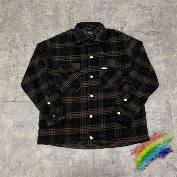 heavy fabric represent tartan wool overshirt hoodie men women plaid textured over-shirt slightly shirts blouse gd98, Black
heavy fabric represent tartan wool overshirt hoodie men women plaid textured over-shirt slightly shirts blouse gd98, Black