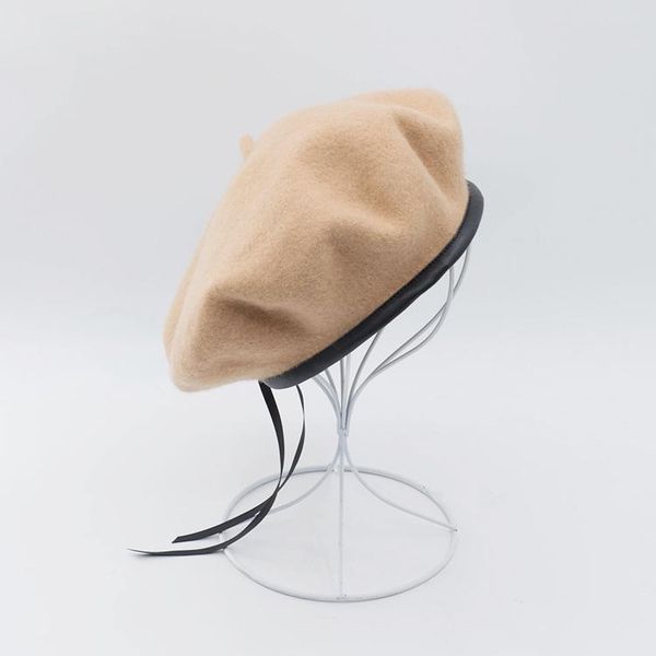 cokk wool beret autumn winter hats for women solid color flat painter cap woolen beret with pu leather boina feminina beanie swy wmtzmy, Blue;gray
cokk wool beret autumn winter hats for women solid color flat painter cap woolen beret with pu leather boina feminina beanie swy wmtzmy, Blue;gray