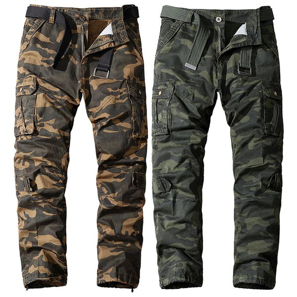 2021 new men pure cotton outdoor multi-pockets camo tactical trousers pants male spring autumn gq9k, Black
2021 new men pure cotton outdoor multi-pockets camo tactical trousers pants male spring autumn gq9k, Black