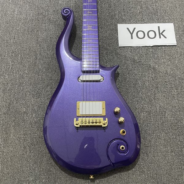 rare diamond series prince cloud purple electric guitar alder body, maple neck, gold hardware, symbol inlay
rare diamond series prince cloud purple electric guitar alder body, maple neck, gold hardware, symbol inlay