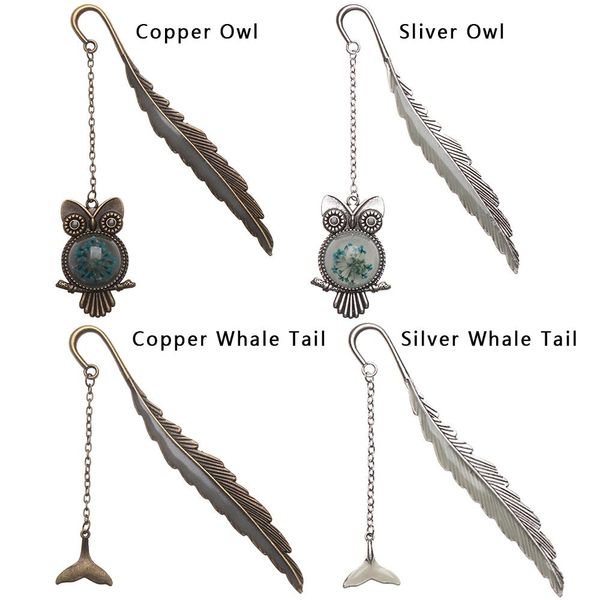 1pc vintage metal feather bookmark luminous owl whale tail pattern fluorescent book clip stationery school supply creative gift h wmtjby
1pc vintage metal feather bookmark luminous owl whale tail pattern fluorescent book clip stationery school supply creative gift h wmtjby