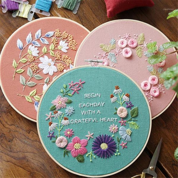 diy ribbons embroidery for beginners practical kits needlework floral cross stitch wall painting art home decor set1
diy ribbons embroidery for beginners practical kits needlework floral cross stitch wall painting art home decor set1